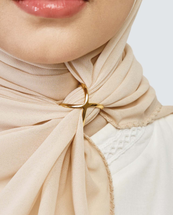 DOUBLE LOOP HIJAB RING