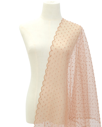 Anindya Scallop Selendang - Latte