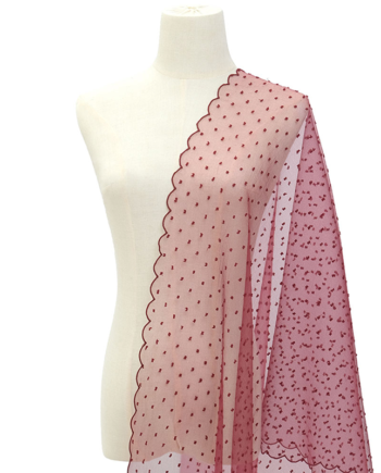 Anindya Scallop Selendang - Deep Wine