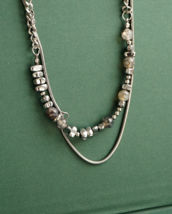 Henry Beaded Layered Necklace